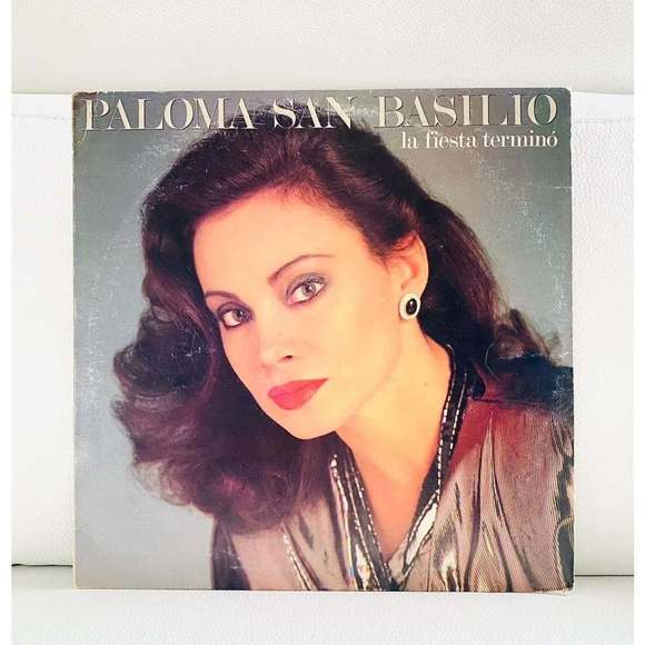LP Paloma San Basilio -La Fiesta Termino Vinyl Record